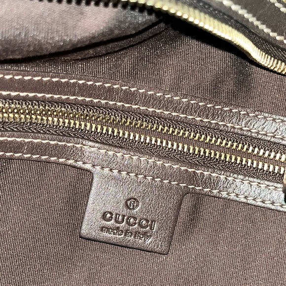 Gucci: Mixed Monogram GG Crystal Coated Hobo Shoulder Bag - Picture 11 of 17